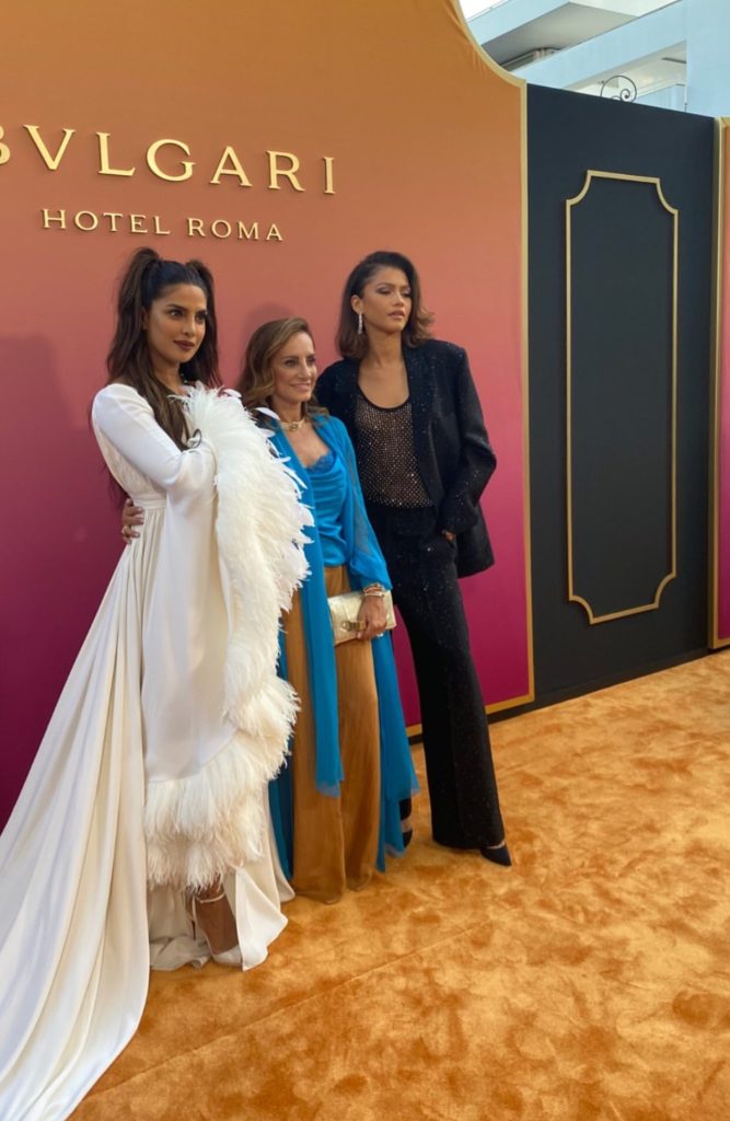 Priyanka Chopra and Zendaya Attend Bulgari's Rome Hotel Opening