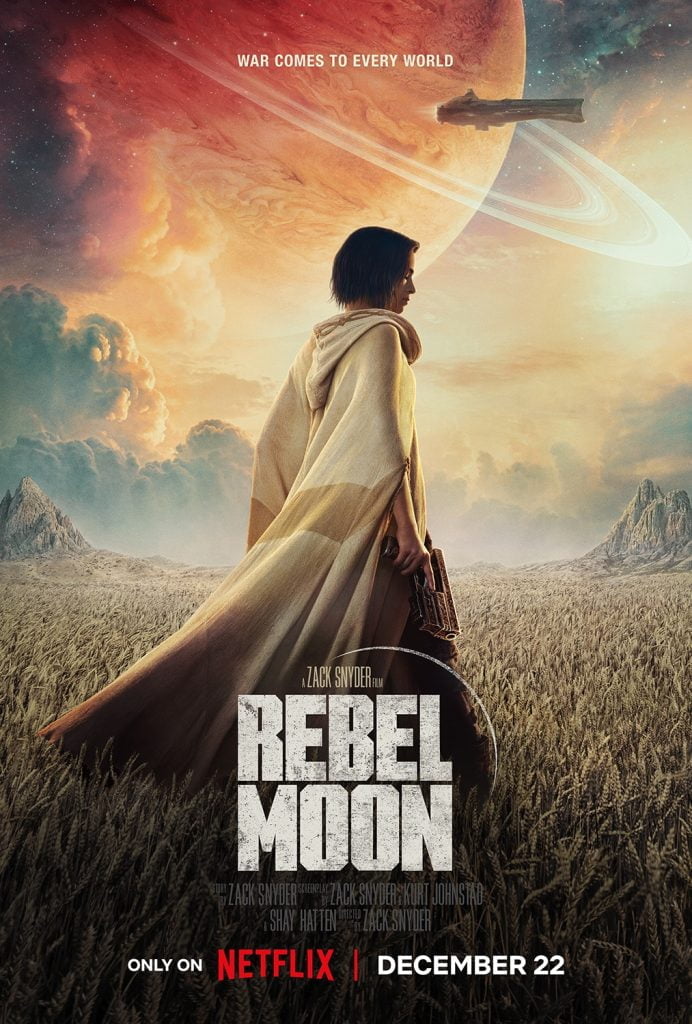 Zack Snyder Shared The First Poster For Netflix's Rebel Moon
