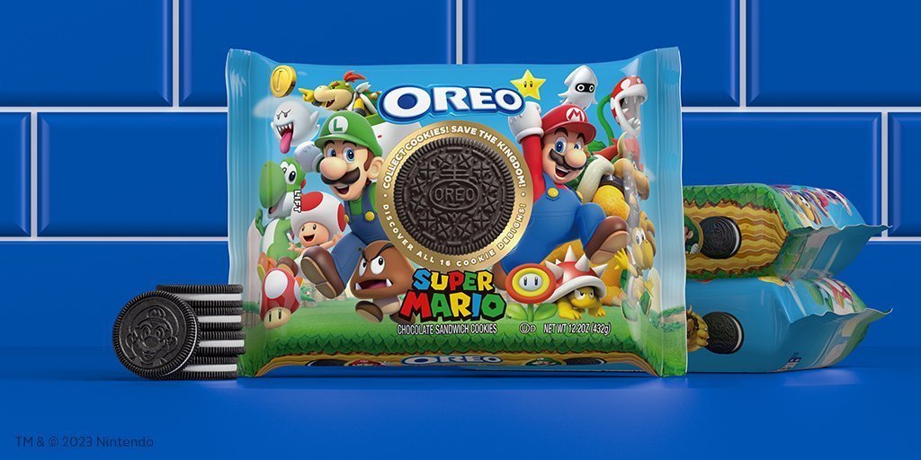 Super Mario-Themed Limited Edition Oreo Cookies: A Collaboration ...