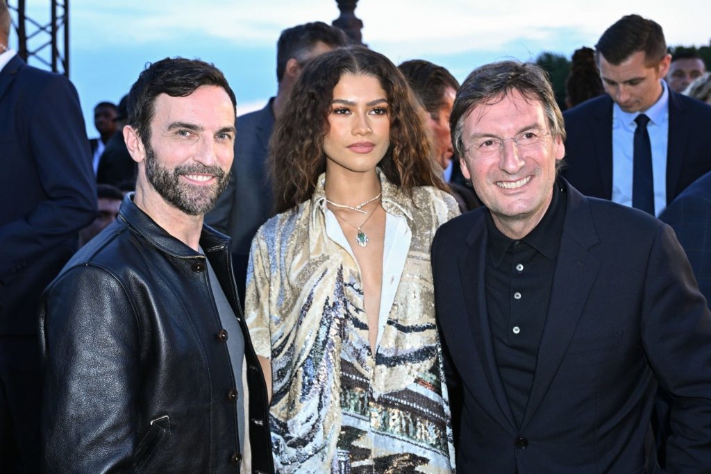 Zendaya Joins Louis Vuitton for SS24 Menswear Show in Paris