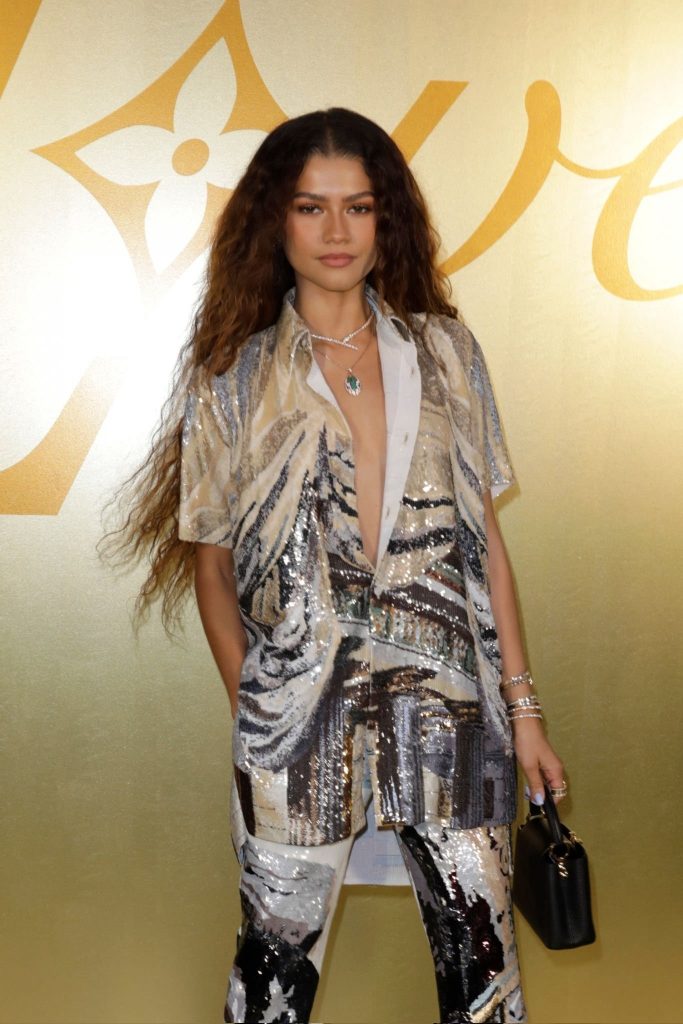 Zendaya Joins Louis Vuitton for SS24 Menswear Show in Paris