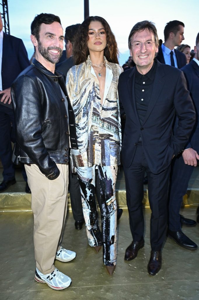 Zendaya Joins Louis Vuitton for SS24 Menswear Show in Paris