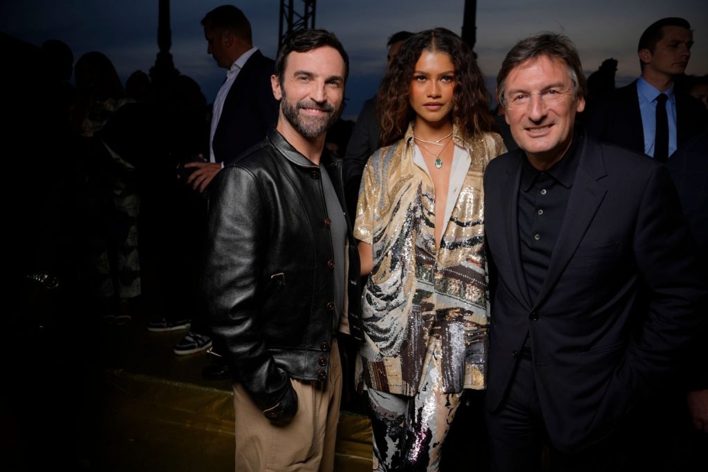 Zendaya Joins Louis Vuitton for SS24 Menswear Show in Paris