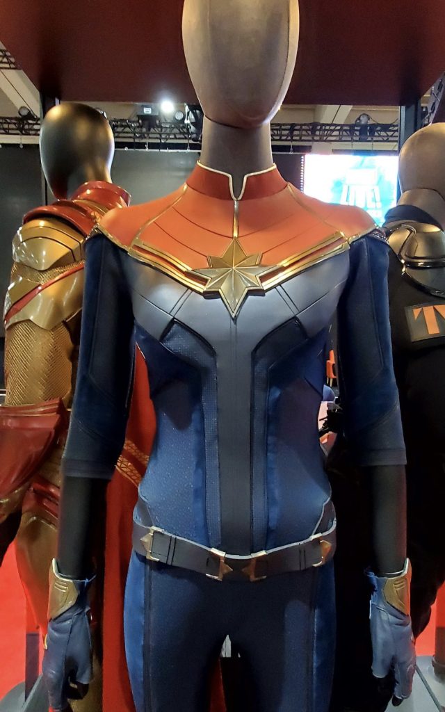 Captain Marvel's New Suit Displayed at the 2023 San Diego Comic-Con