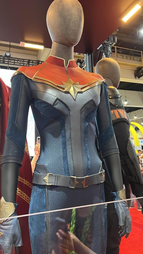 Captain Marvel's New Suit Displayed at the 2023 San Diego Comic-Con