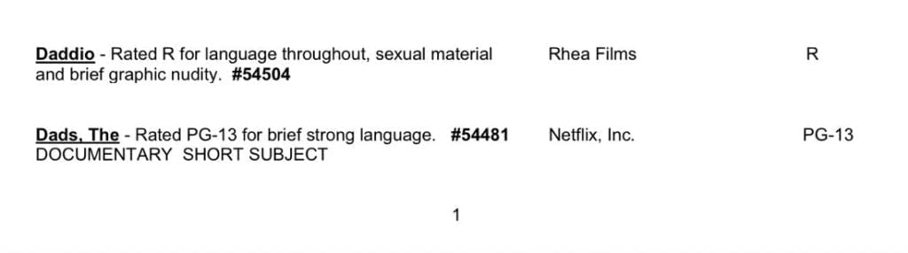 'Daddio' Starring Dakota Johnson is R-Rated for Language