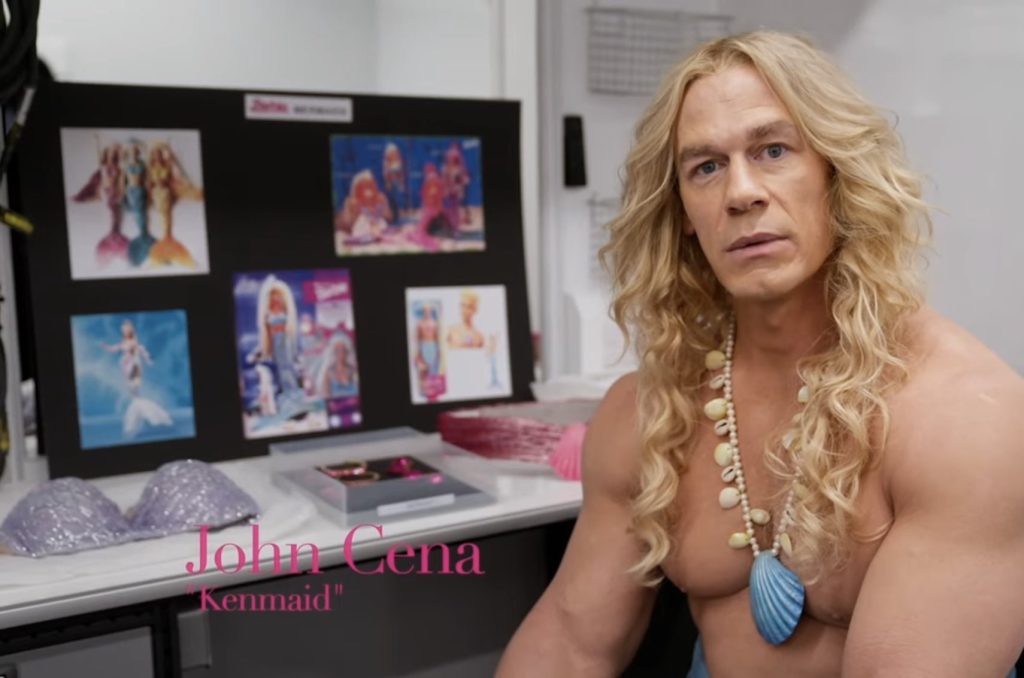 First look at John Cena in ‘BARBIE’.