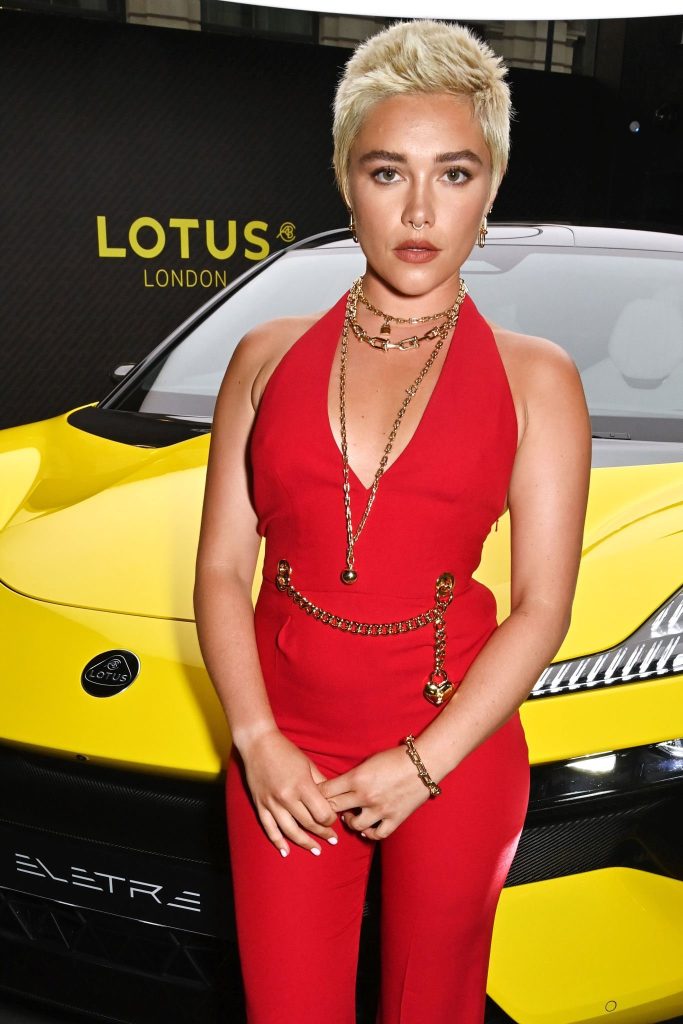 Florence Pugh Dazzles in Moschino Resort 2024