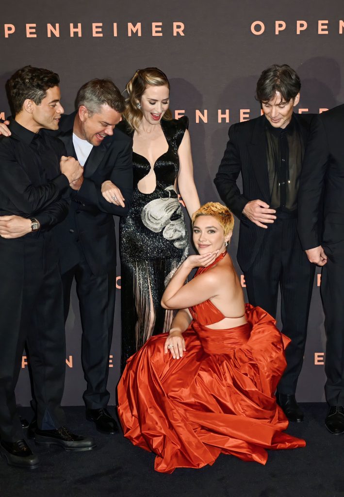 Florence Pugh Attends the 'Oppenheimer' London Premiere