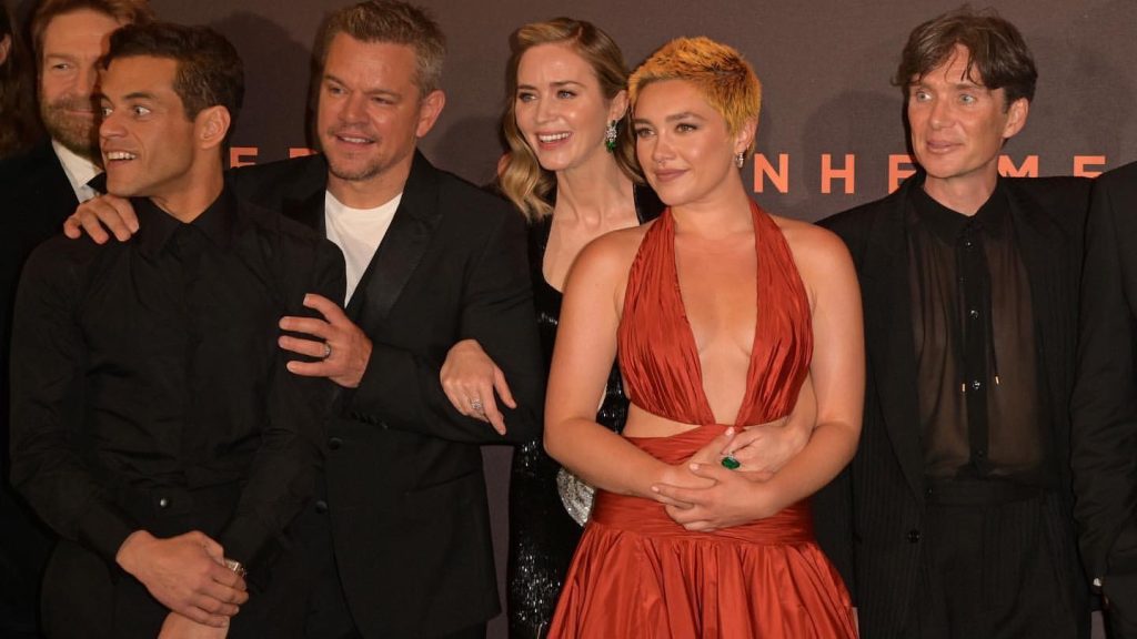 Florence Pugh Attends the 'Oppenheimer' London Premiere