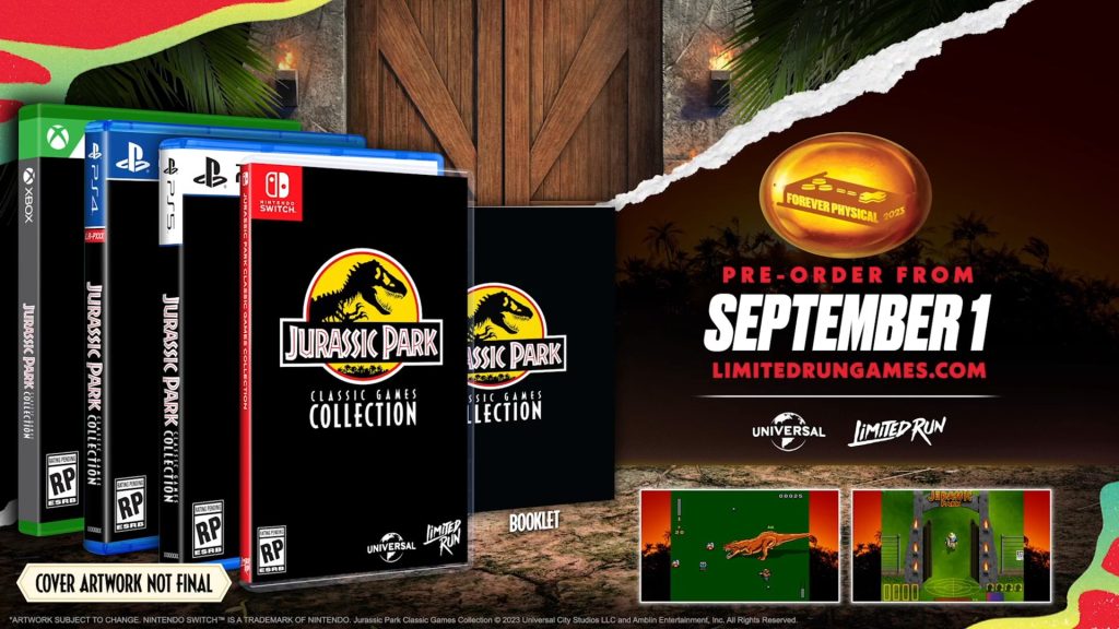 Limited Run Games Announces Jurassic Park Classic Games Collection