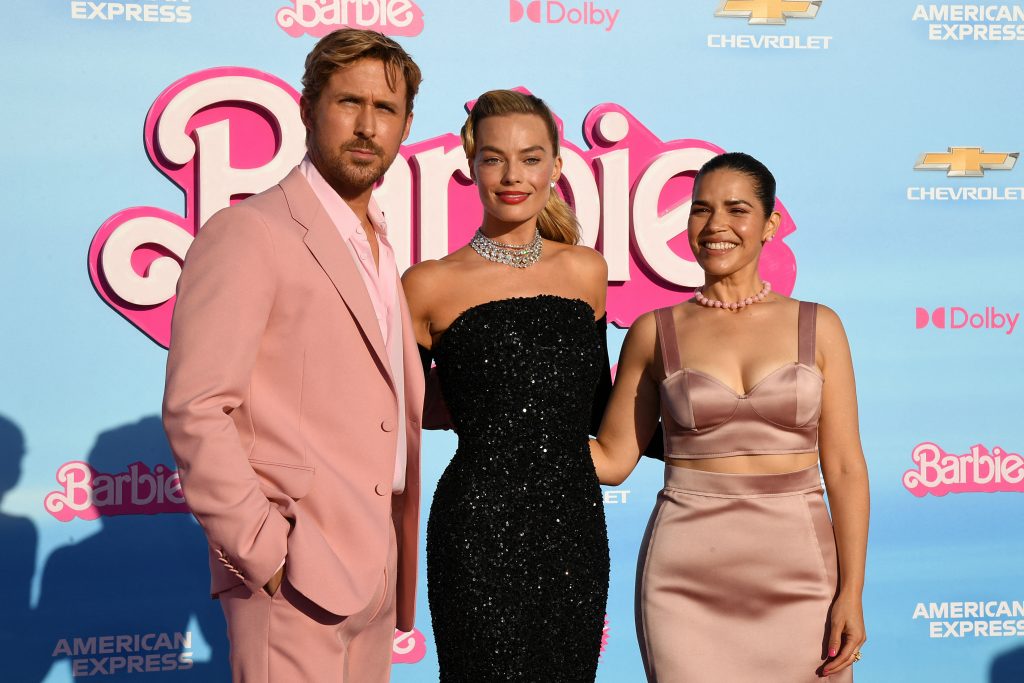 Margot Robbie Stuns as Barbie in 'Solo in the Spotlight' For the 'Barbie' Film Premiere