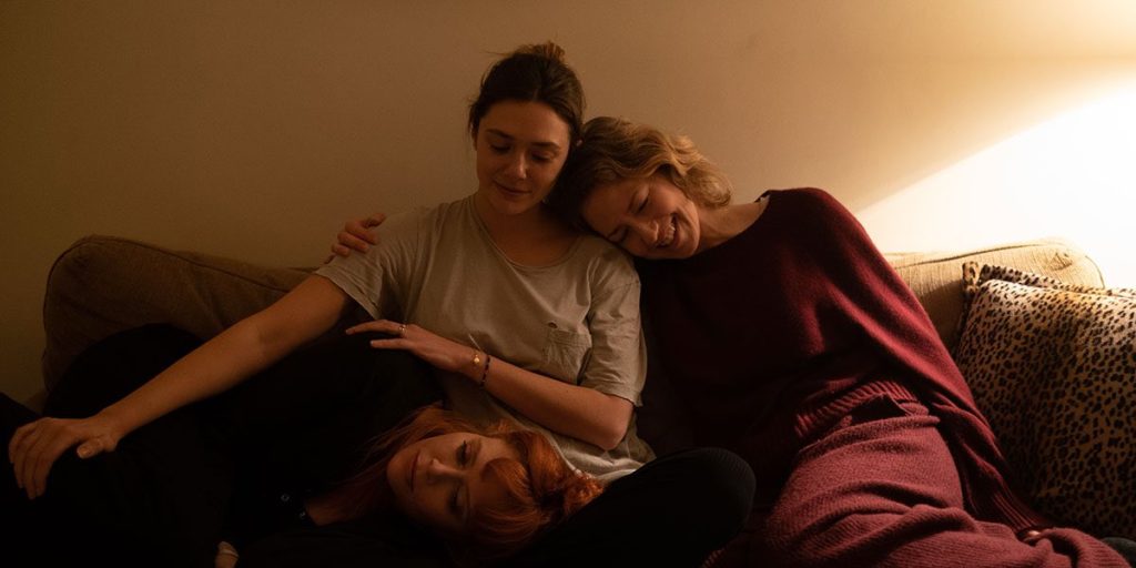 First Look: Elizabeth Olsen, Natasha Lyonne & Carrie Coon in 'His Three Daughters'