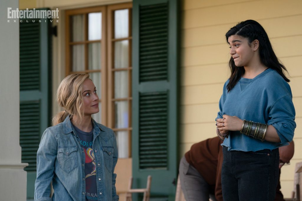 Exclusive: New Images and BTS from 'The Marvels' Revealed