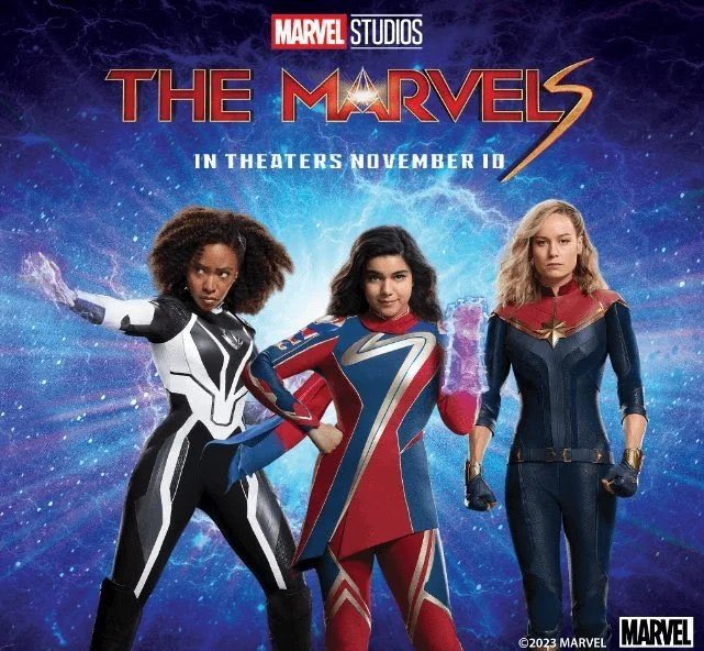 New Promotional Image Released For 'The Marvels'