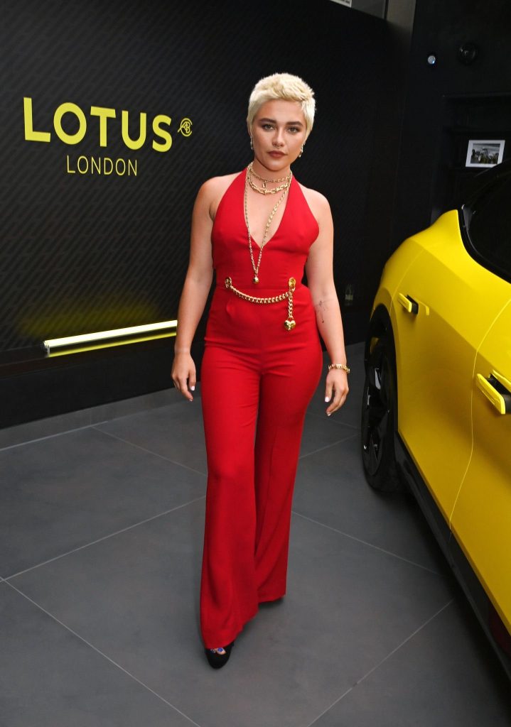 Florence Pugh Dazzles in Moschino Resort 2024