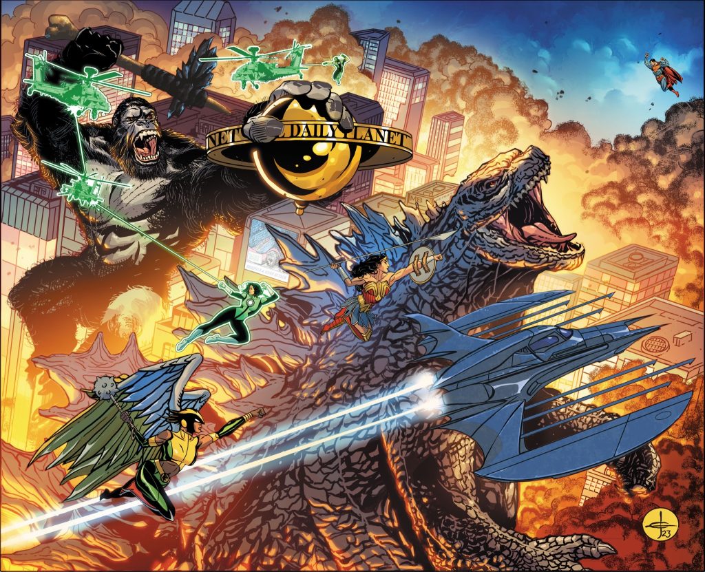 Justice League vs. Godzilla vs. Kong' Announced by DC Comics