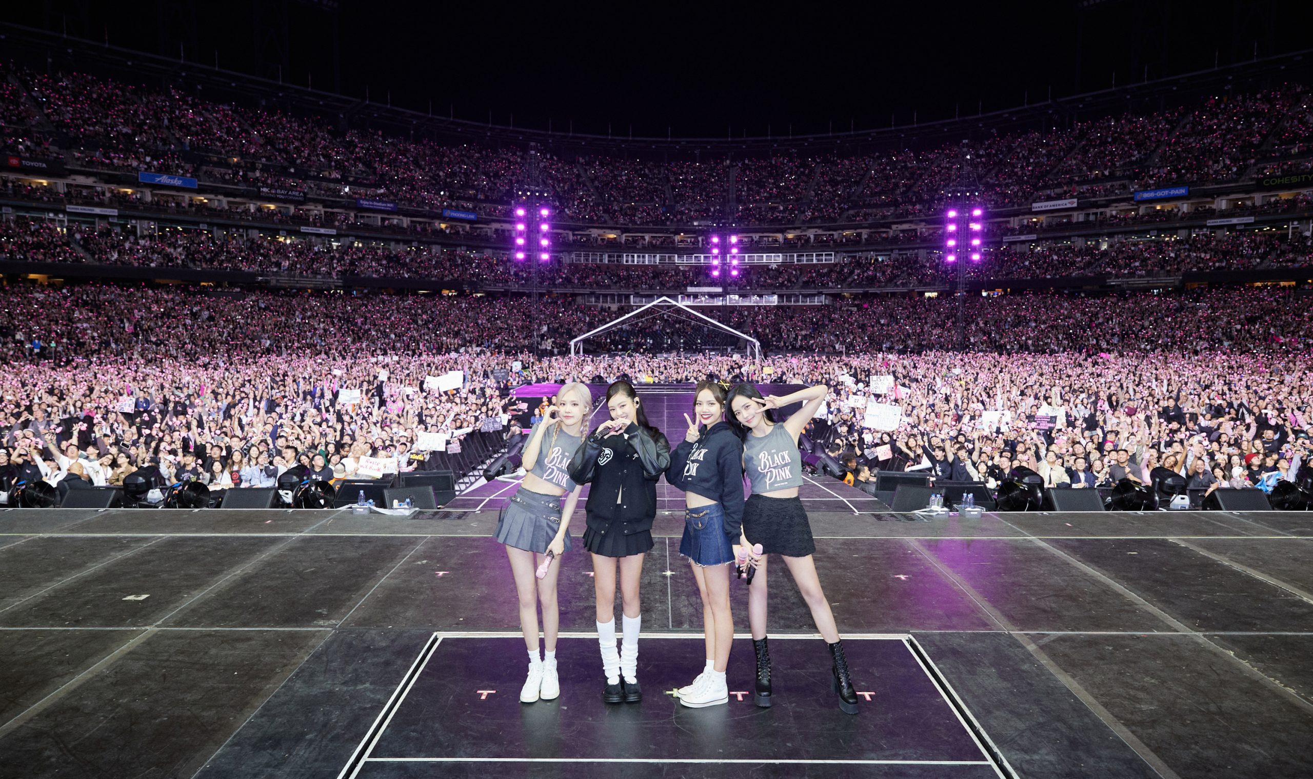 BLACKPINK Thrills 50,000 Fans at a SoldOut Oracle Park Show