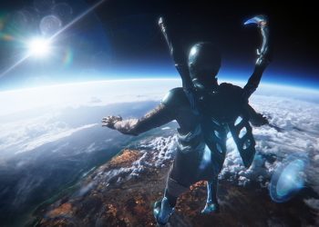 Exclusive: Sneak Peek of Stylish Suit-Up Scene from DC's 'Blue Beetle' Unveiled