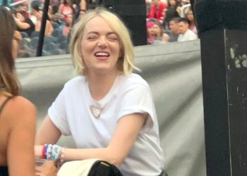 Emma Stone Spotted at Taylor Swift's 'The Eras Tour' in Los Angeles
