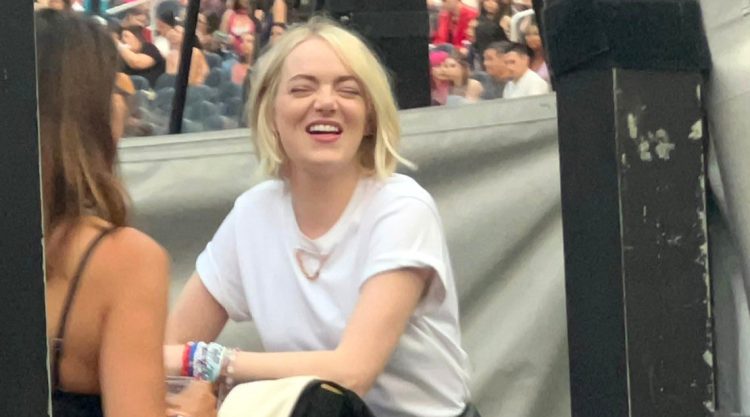 Emma Stone Spotted at Taylor Swift's 'The Eras Tour' in Los Angeles