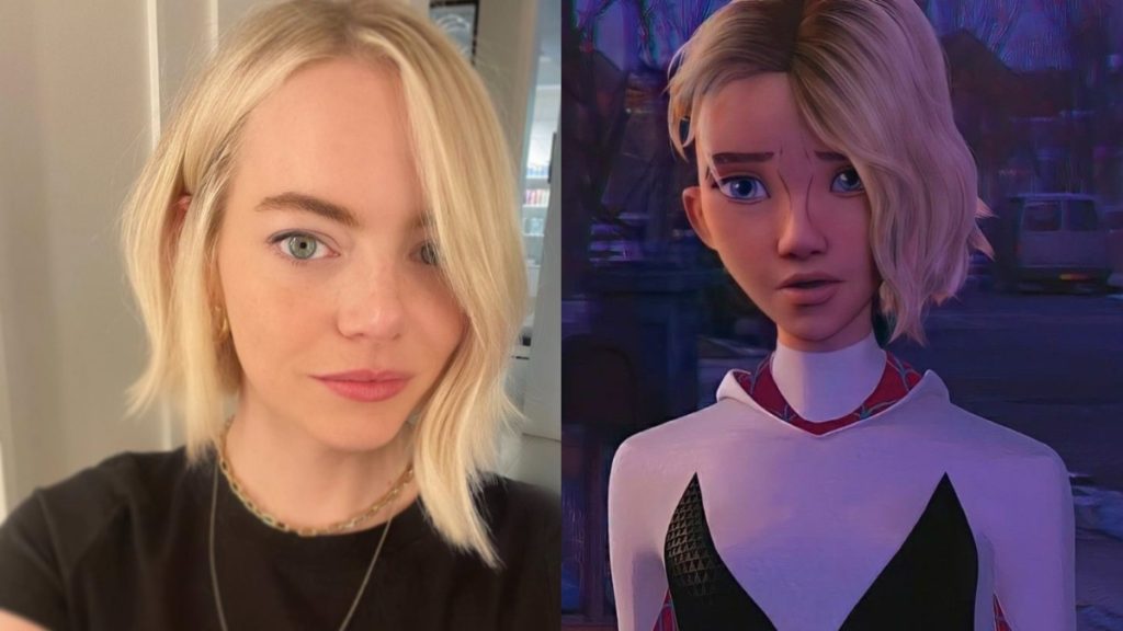Emma Stone's New Look Closely Resembles Spider-Gwen's Transformation