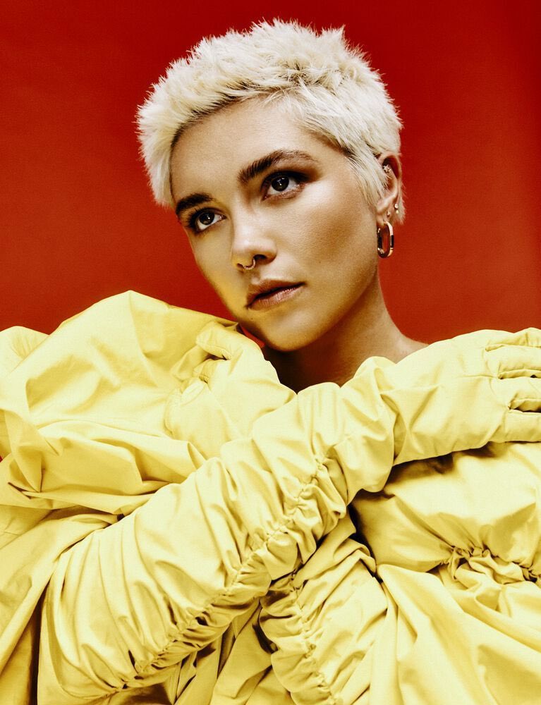 Florence Pugh Covers the October Issue of Elle UK