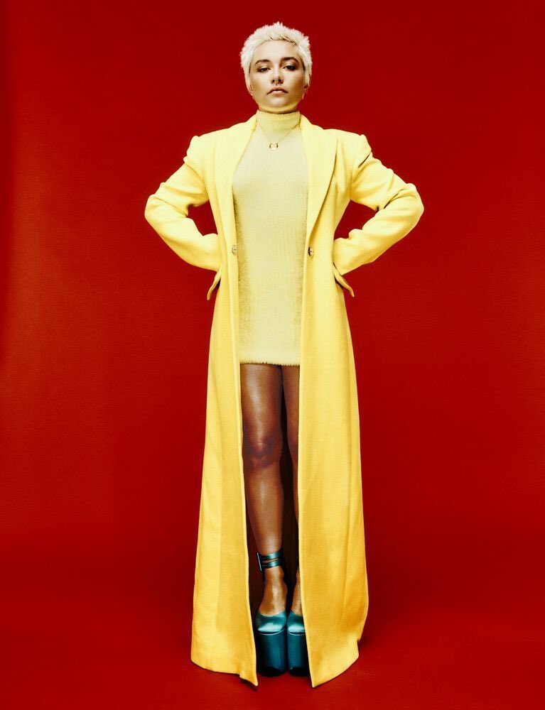 Florence Pugh Covers the October Issue of Elle UK