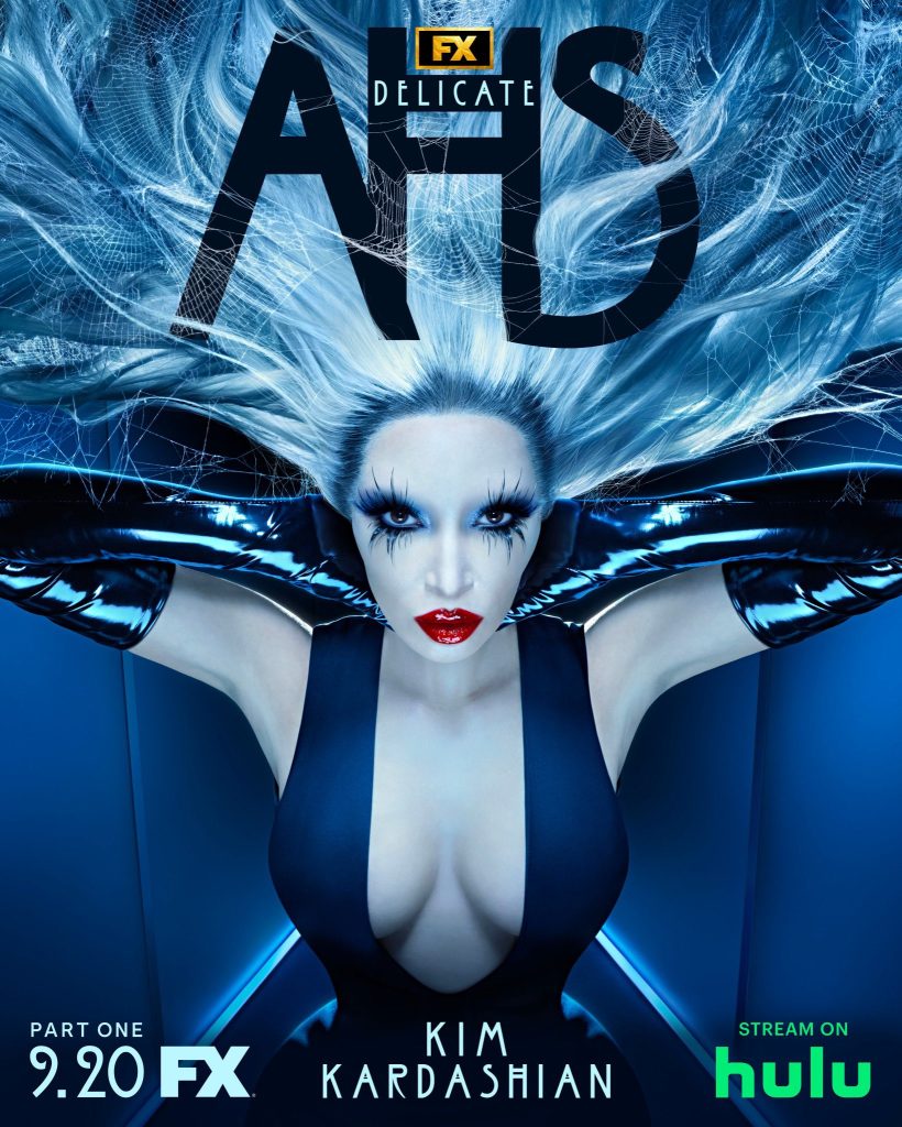 Kim Kardashian Unveils a New Look in FX's 'American Horror Story: Delicate'