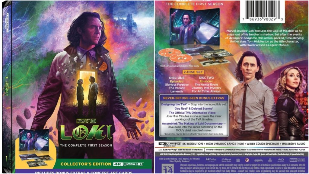 Pre-Order Now Loki Season 1 Collector's Editions with Exclusive Bonus Content