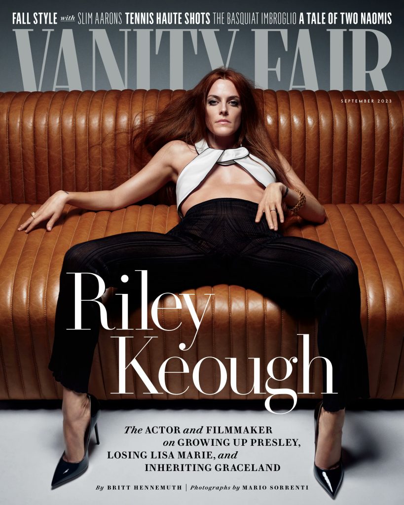 Riley Keough Covers the Vanity Fair's Latest Issue
