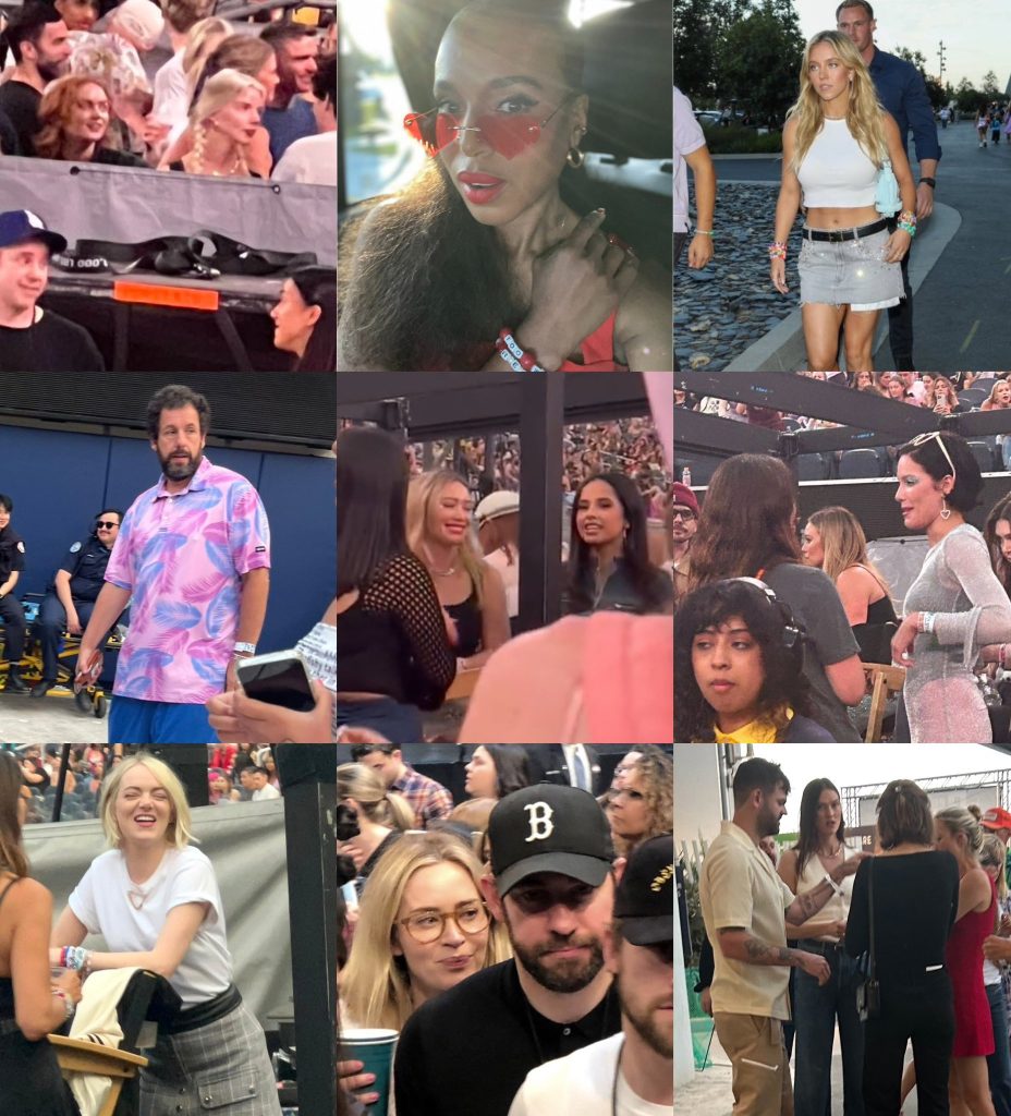 Emma Stone Spotted at Taylor Swift's 'The Eras Tour' in Los Angeles