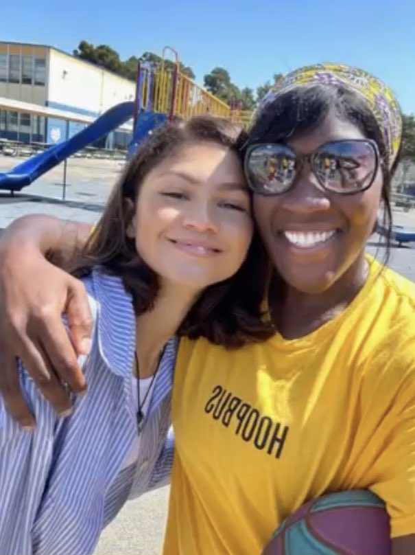 Tom Holland and Zendaya Visits West Oakland Middle School, CA