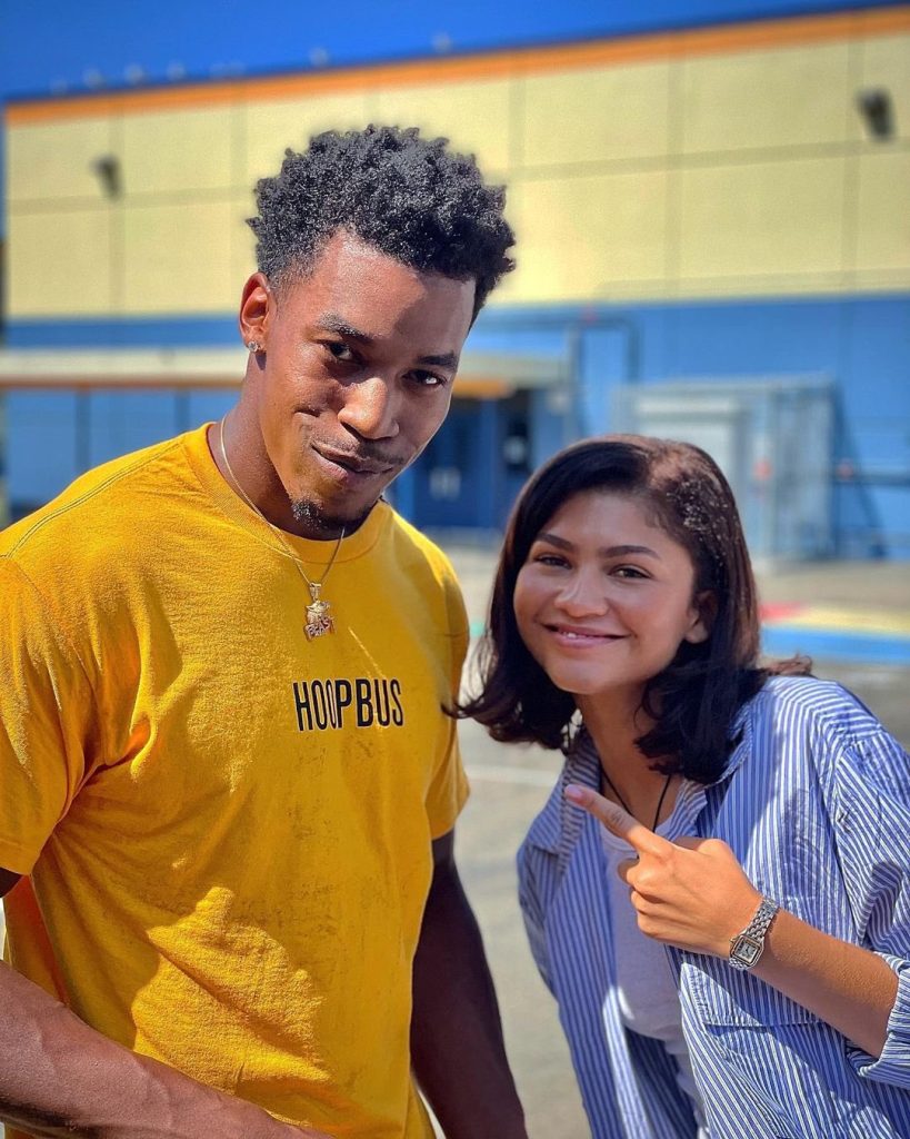 Tom Holland and Zendaya Visits West Oakland Middle School, CA