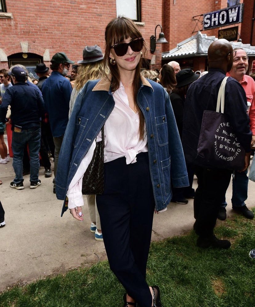 Dakota Johnson and Maya Hawke at the 50th Telluride Film Festival in Colorado
