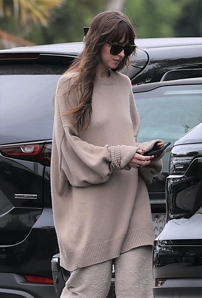 Dakota Johnson Spotted at Malibu Farmer's Market in Malibu