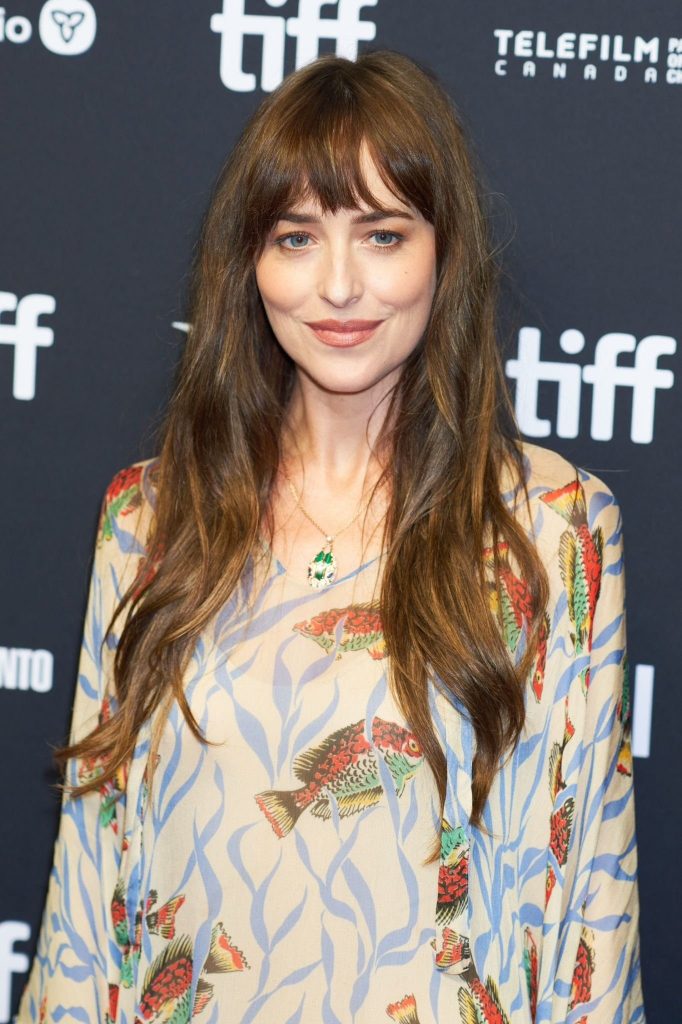 Dakota Johnson at the premiere of 'Daddio' during the 2023 Toronto International Film Festival