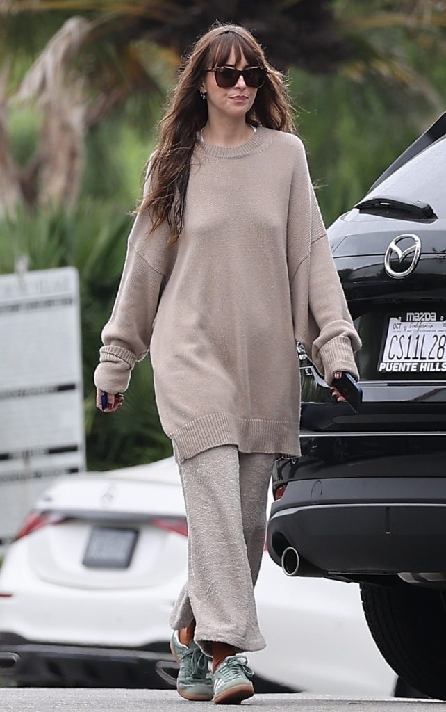 Dakota Johnson Spotted at Malibu Farmer's Market in Malibu