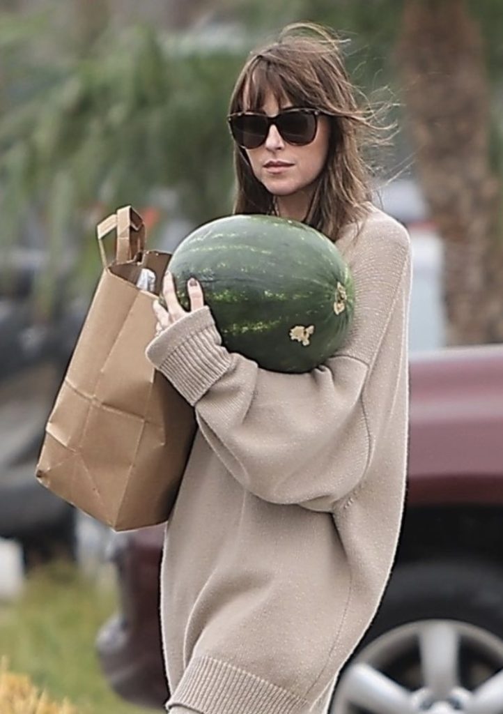 Dakota Johnson Spotted at Malibu Farmer's Market in Malibu
