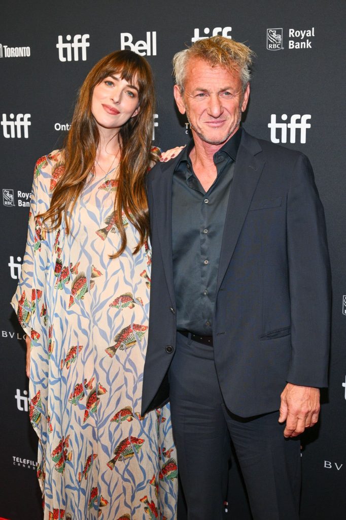 Dakota Johnson at the premiere of 'Daddio' during the 2023 Toronto International Film Festival