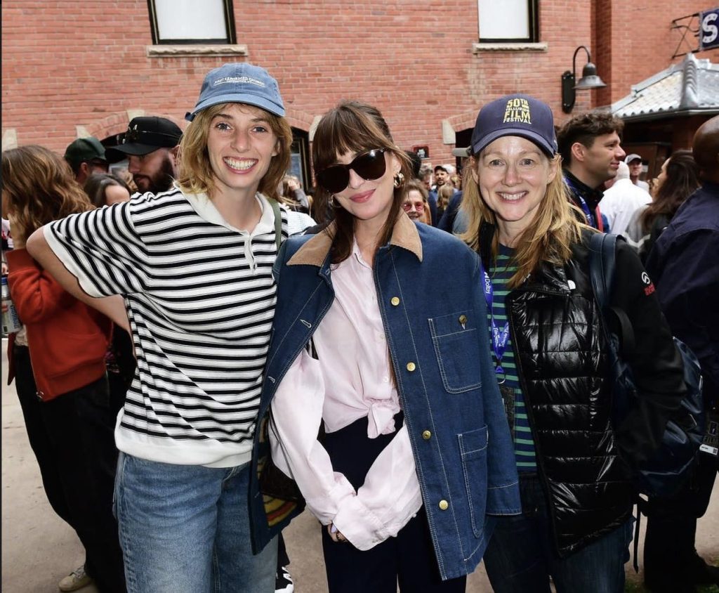 Dakota Johnson and Maya Hawke at the 50th Telluride Film Festival in Colorado