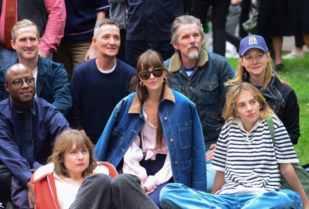 Dakota Johnson and Maya Hawke at the 50th Telluride Film Festival in Colorado