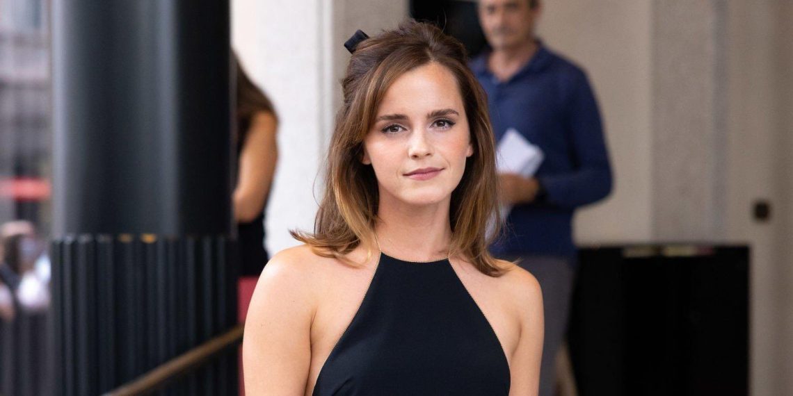 Emma Watson Spotted at Prada Spring/Summer Women's Milan Fashion Show
