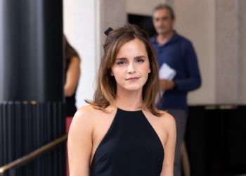 Emma Watson Spotted at Prada Spring/Summer Women's Milan Fashion Show