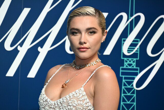 Anya Taylor-Joy Hailey Bieber and Florence Pugh at Tiffany & Co.'s Omotesando Store
