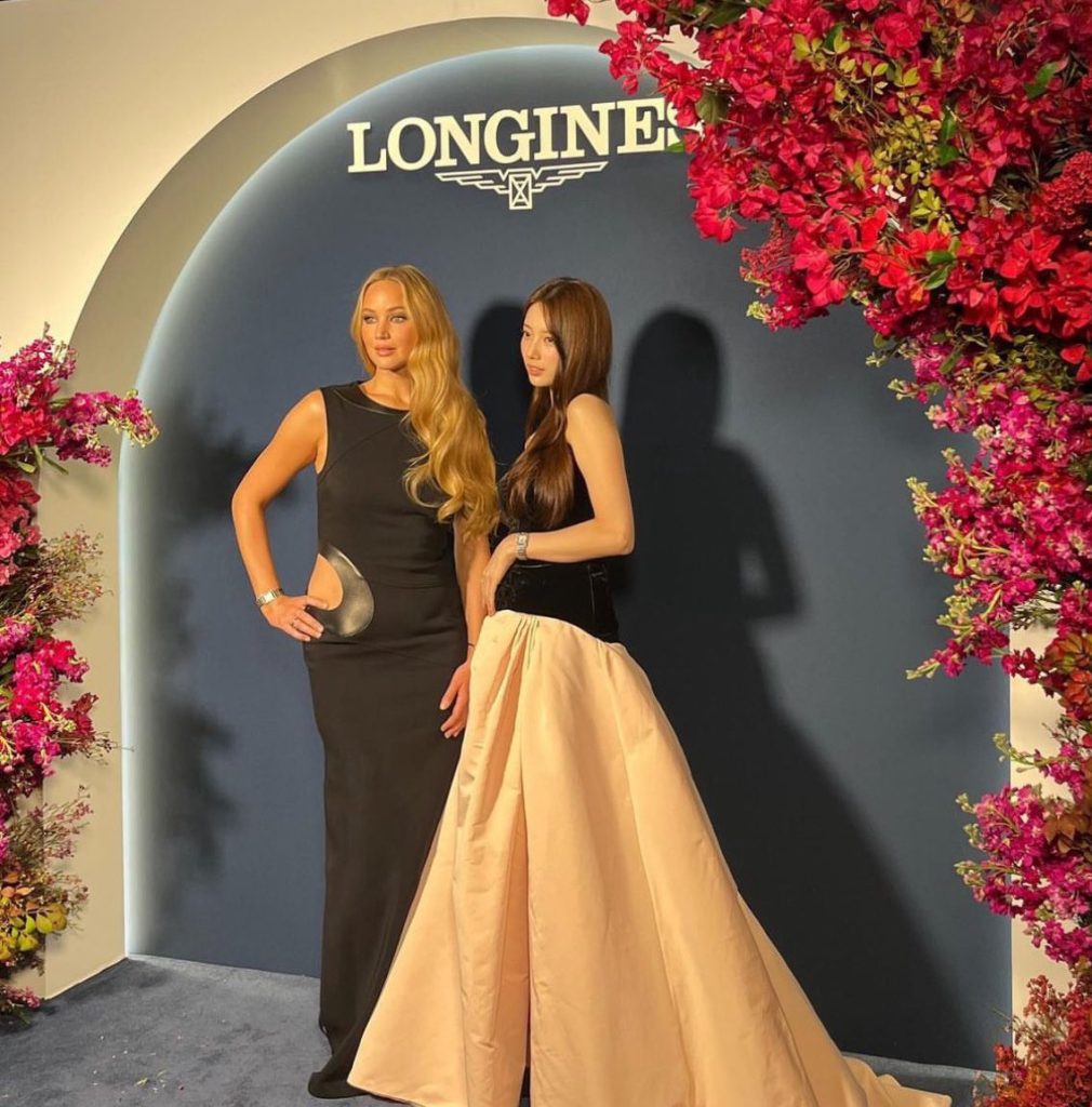 Jennifer Lawrence and Bae Suzy Spotted at Longines Launch Event in New York City