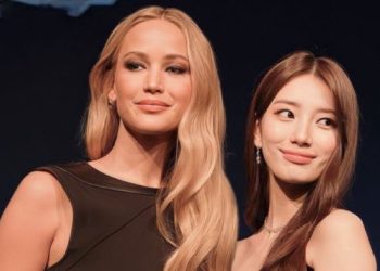 Jennifer Lawrence and Bae Suzy Spotted at Longines Launch Event in New York City