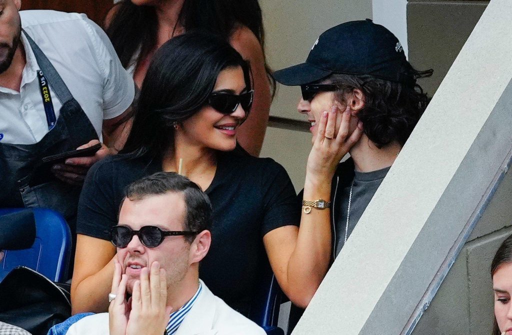 Kylie Jenner and Timothée Chalamet Share a Kiss at the US Open (Images Leaked)
