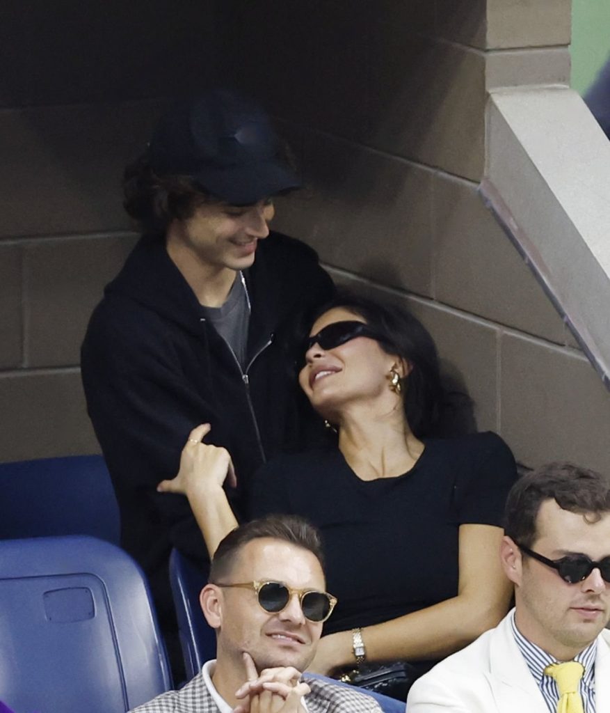 Kylie Jenner and Timothée Chalamet Share a Kiss at the US Open (Images Leaked)