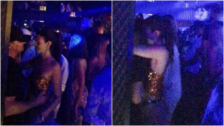 Leonardo DiCaprio and Vittoria Ceretti Share a Kiss at the Hi Ibiza Nightclub